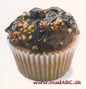 Vanilje med chokokade karamelglasur cupcakes Vanilje med chokokade karamelglasur cupcakes