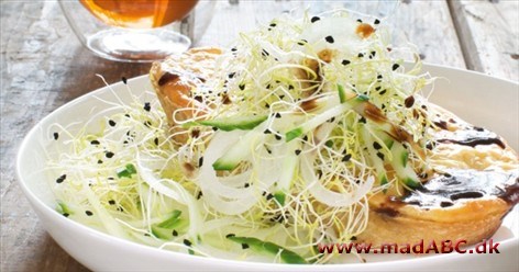 Welsh rarebit - walisisk ostebrød med øl Welsh rarebit - walisisk ostebrød med øl