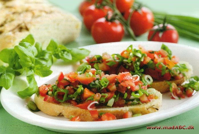 Bruschetta - skønne tomatbrød