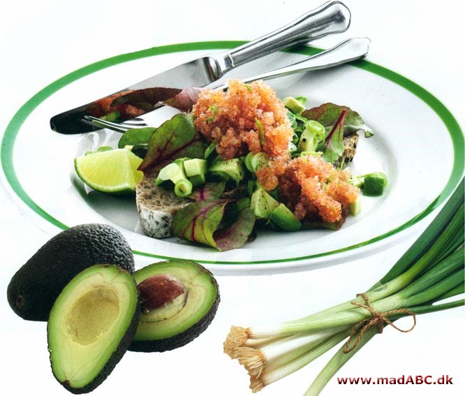 Avocadosalat med stenbiderrogn