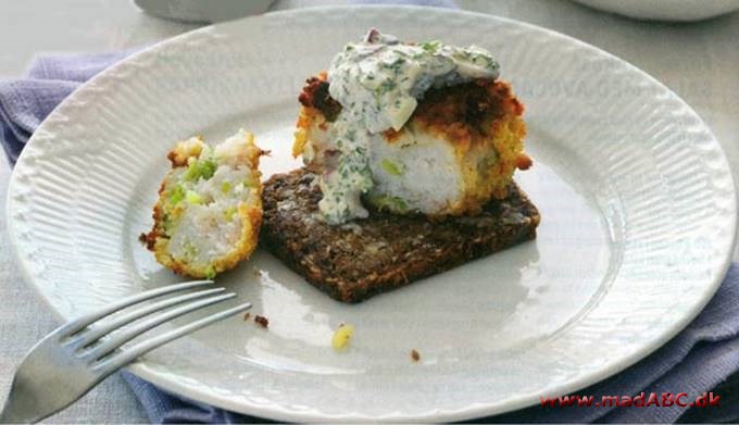 Fiskekrebinetter med remoulade