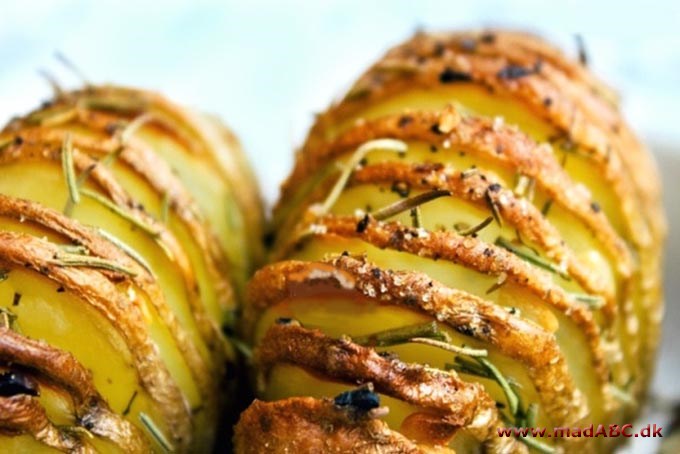 Hasselback kartoffel