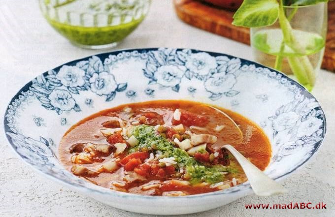 Minestrone suppe