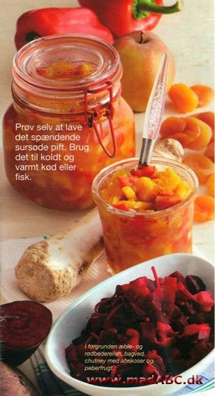 Chutney og relish - det tilbehør, man serverer til indisk mad