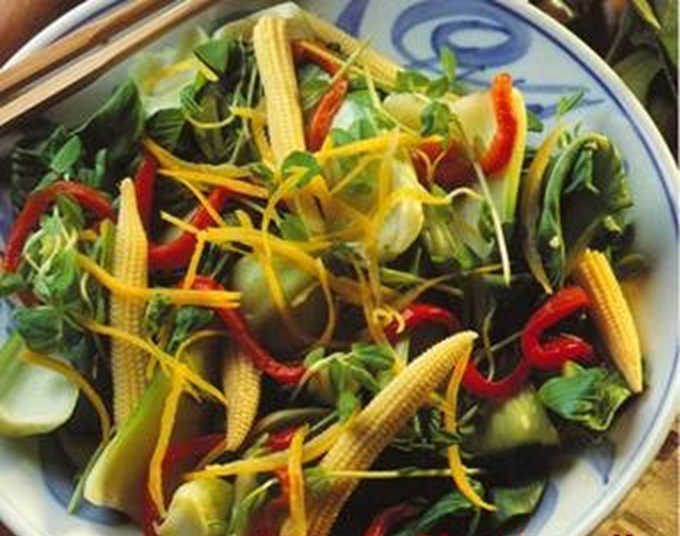 Bok choy salat