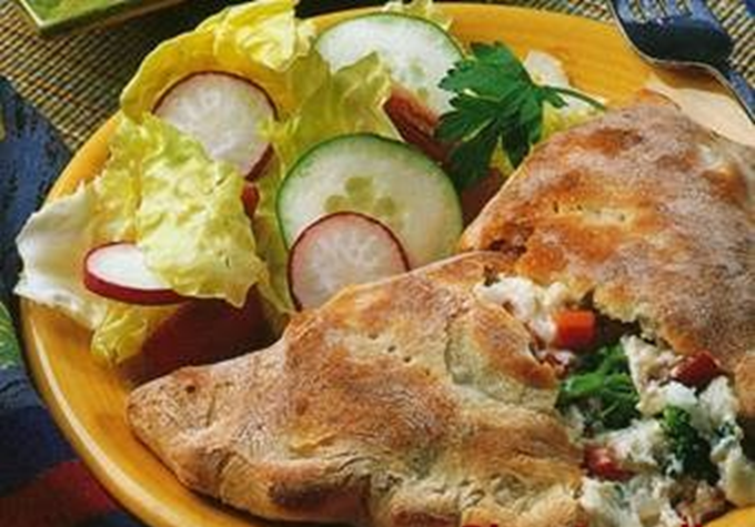 Calzones vegetariske