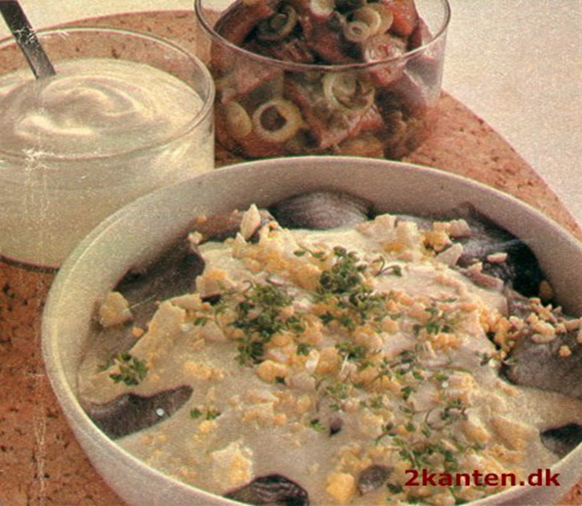 Kryddersild med cremefraiche