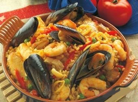 Paella spansk