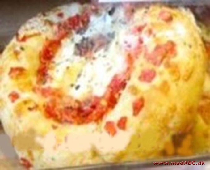 Focacciabrød med tomat og ost
