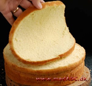 Gâteau Genoise - Sukkerbrødskage