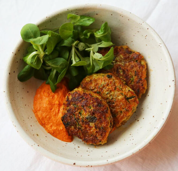 Grønsagsfrikadeller uden kød - også for børnekokke