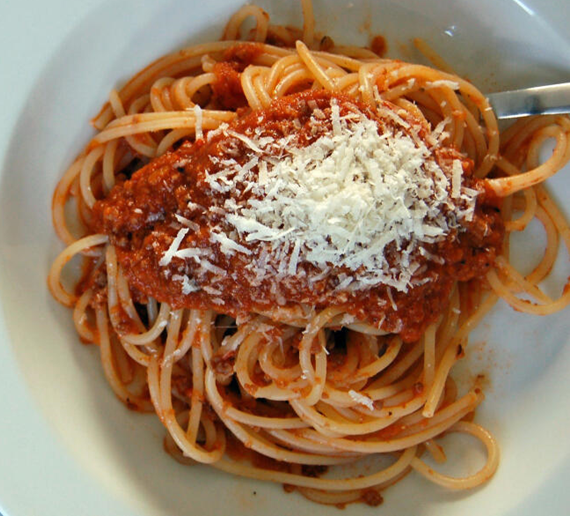 Spaghetti med kødsauce – for børnekokke