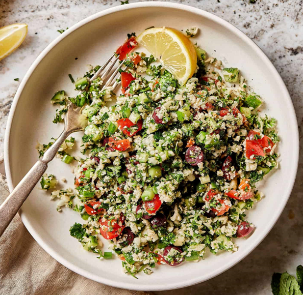 Tabbouleh - Bulgursalat – også for børnekokke