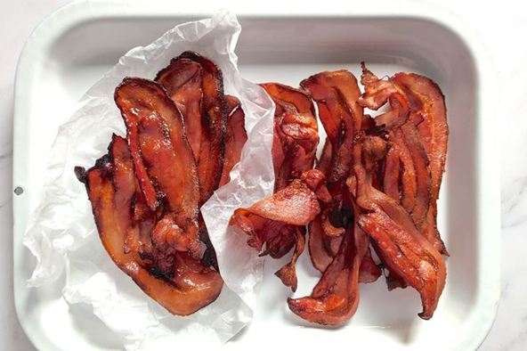 Bacon i airfryer