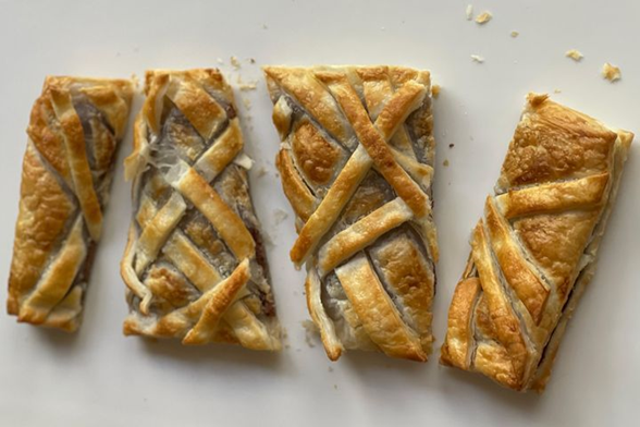 Bagt chokoladebar i airfryer