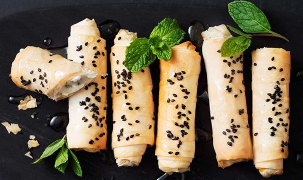 Feta filo fingre i airfryer