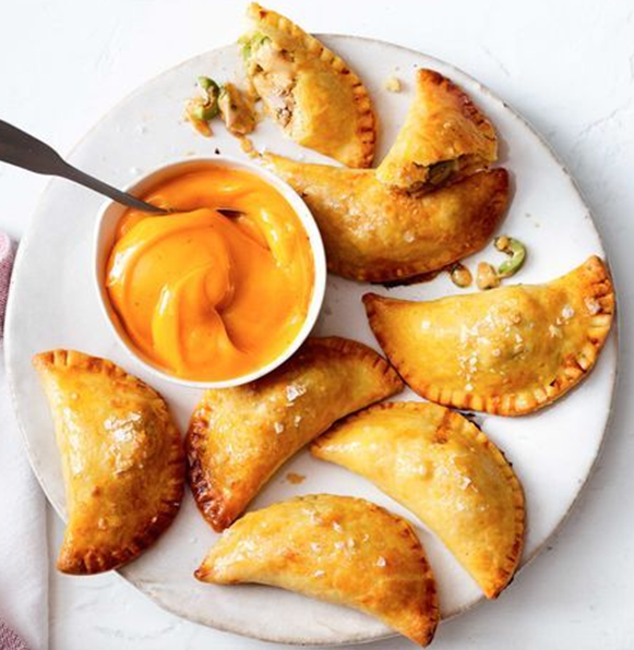 Spicy Chicken Empanadas – bedst med madABC.dk