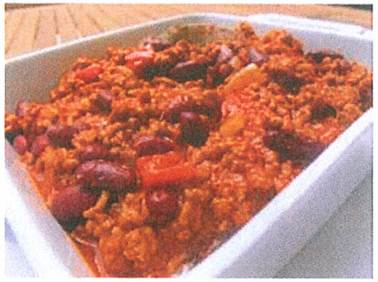 Chili con carne Mexicansk