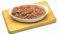 Farsbrød med tomatsauce
