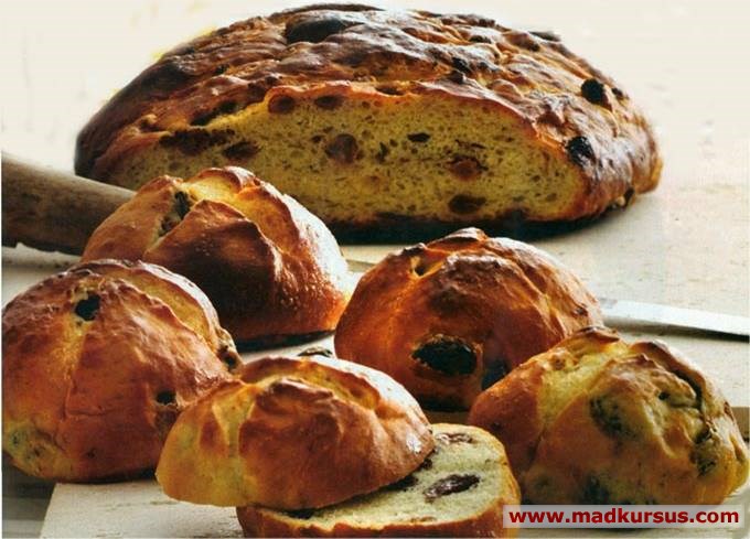 Italiensk rosmarin- og rosinbrød