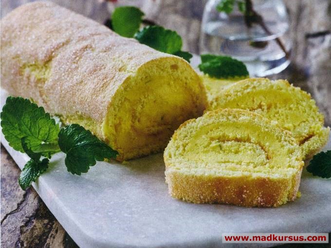 Roulade med limecreme