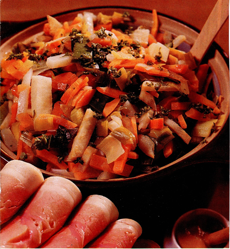 Blandede grønsagsretter