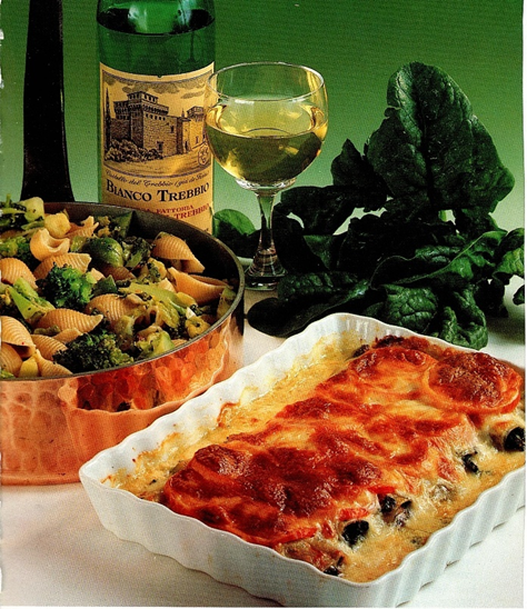 Cannelloni med spinat og Pastagryde