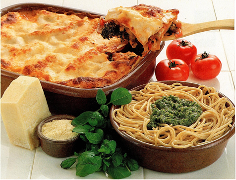 Lasagne og Spaghetti