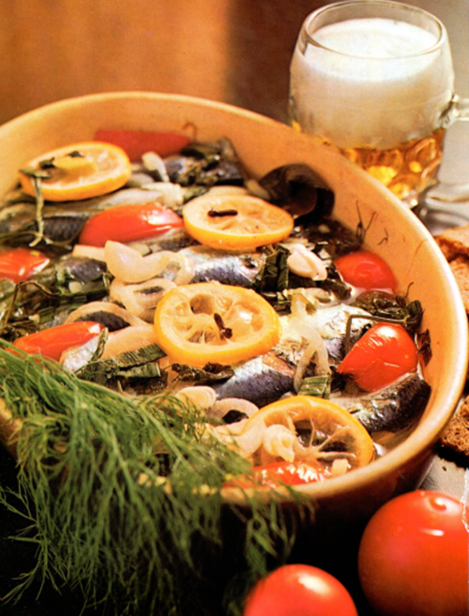 Sild med krydderurter