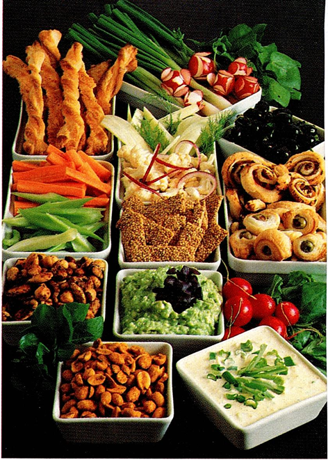Snacks og dip
