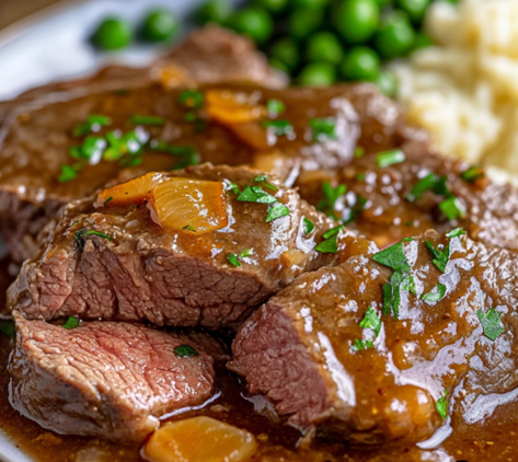 Bøftern i slowcooker