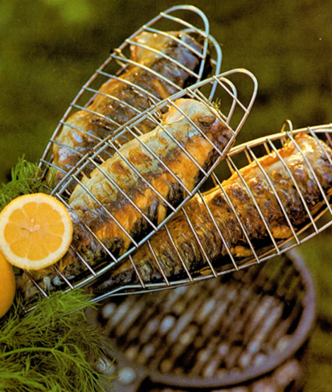 Grillstegt makrel