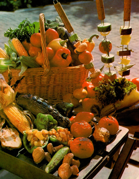 Grillstegte grønsager