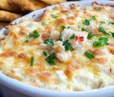 Krabbedip med Old Bay-krydderi