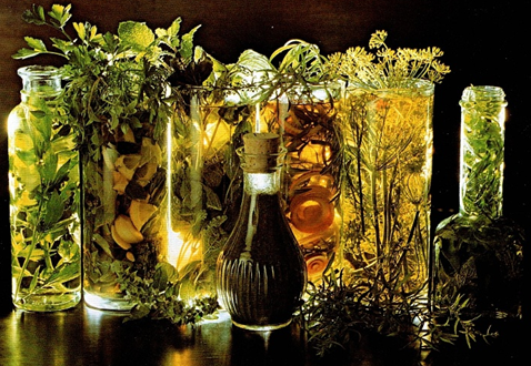 Kryddereddike, krydderolie og grillolie