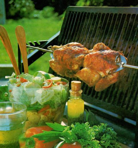 Spidstegte kyllinger