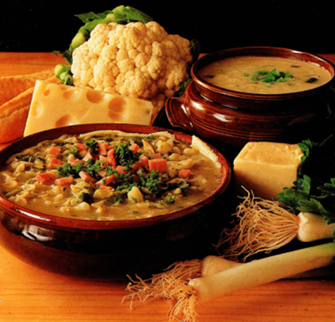 Svejtsisk grønsagssuppe