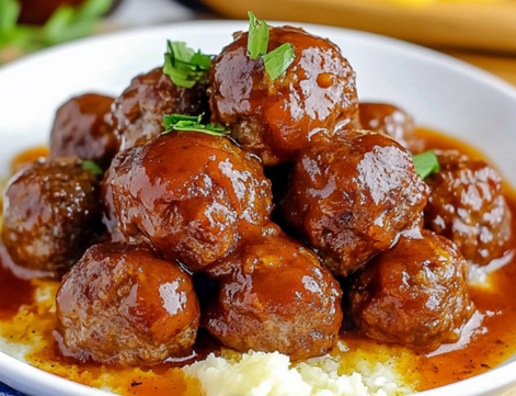 Mississippi kødboller i Slow cooker