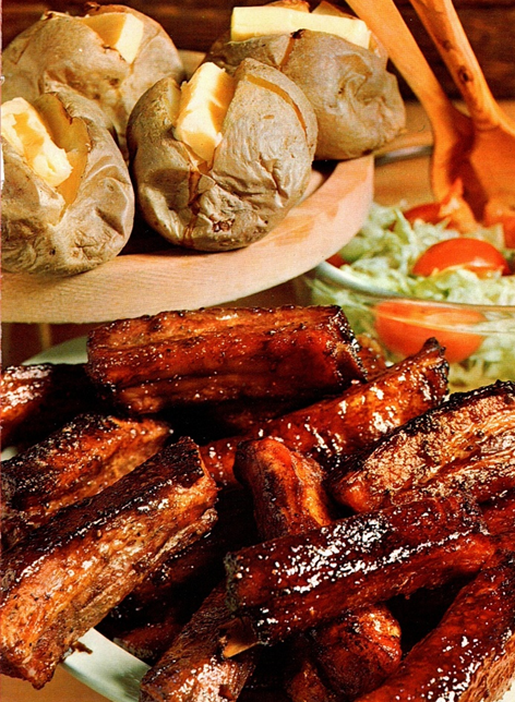 Spareribs ovnstegte ribben