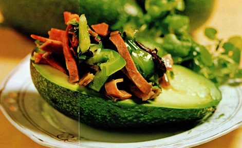Avocado fyldt