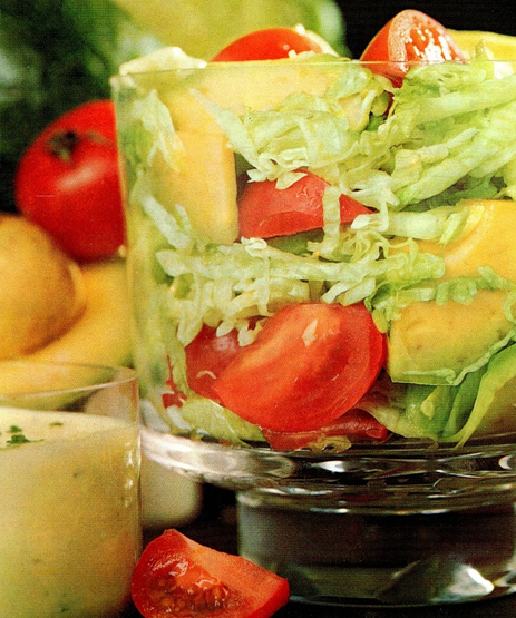 Icebergsalat med avocado