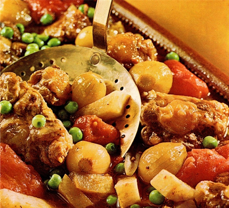 Kalvehale-ragout