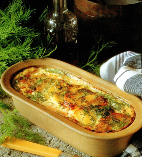 Laksegratin