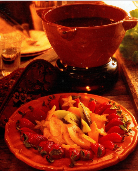 Chokoladefondue