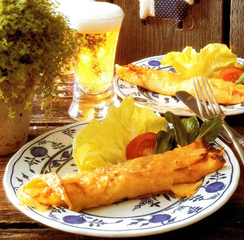 Crépes á la Prins Bertil