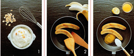 Flamberede bananer 2