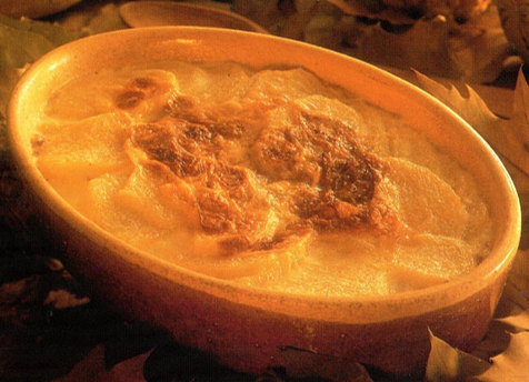 Fransk kartoffelgratin