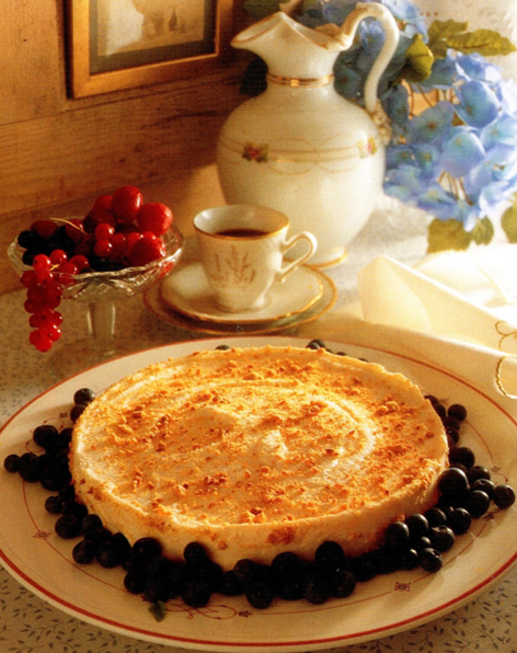 Frozen cheesecake