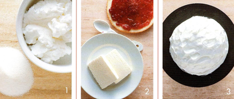 Glace au four
