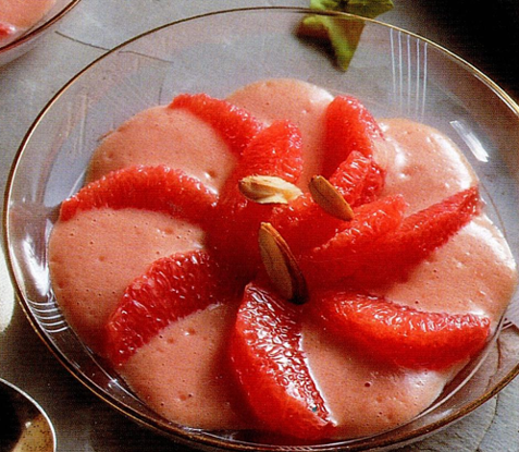 Grapefrugt i Campari-sovs